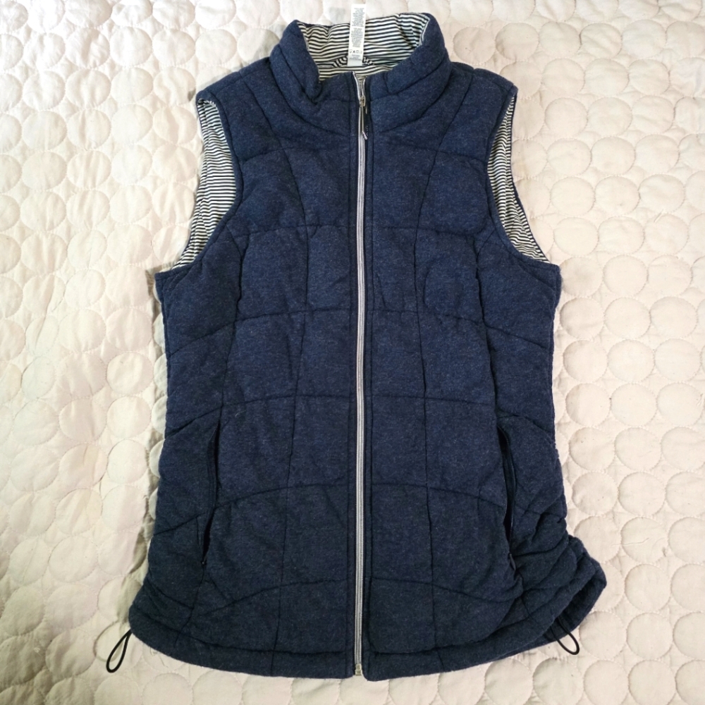 Marc New York Navy Blue Puffer Vest